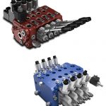 WALVOIL sectional proportional valves electrically on/off controlled